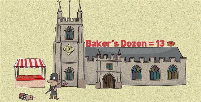 where-does-the-term-baker-s-dozen-come-from